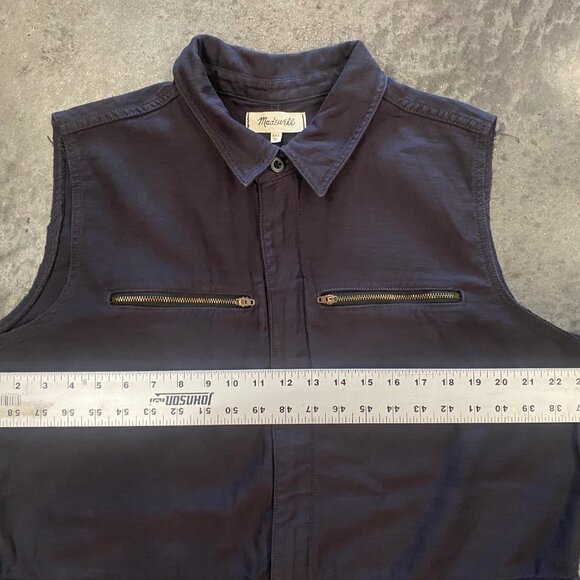 Madewell Coverall Jumpsuit XXL Black Sleeveless - Picture 7 of 9